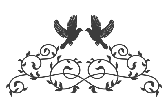 Elevate Invites with Ornate Dove Headers