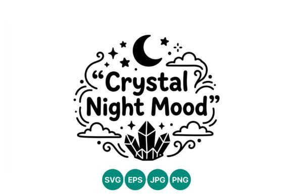 Embracing Minimalist Elegance: The Strategic Value of Crystal Night Mood Black White Vector Art