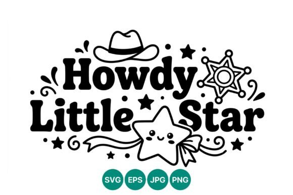 Howdy Little Star Vector Art Guide