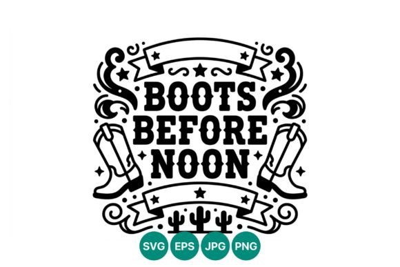 Integrating the Boots Before Noon Cowboy Vector into Professional Creative Workflows
