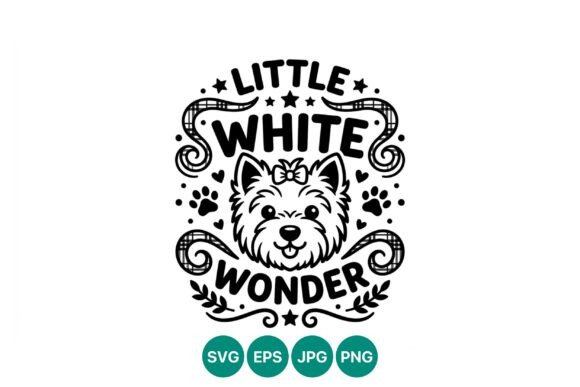 Maximizing Quality with the Little White Dog Face Vector for Professional Designs