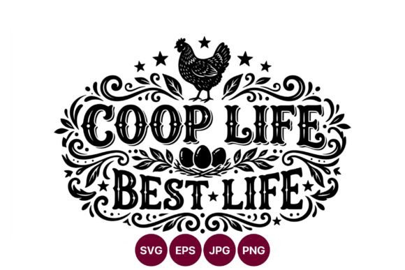 Ornate Coop Life Best Life Chicken Eggs: A Guide to Vintage-Style Digital Art Assets