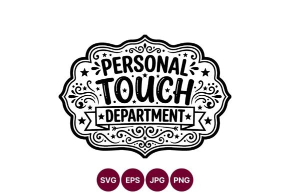 Personal Touch Vintage Label SVG Guide