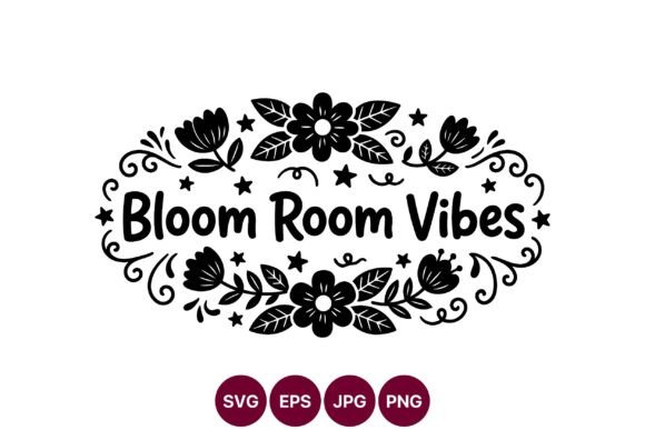 Strategic Branding with Bloom Room Vibes Floral Lettering