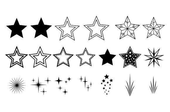 Strategic Design: Leveraging the Star Sparkle SVG Bundle Pack for Brand Impact