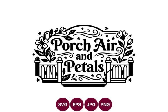 Understanding the Design and Utility of Porch Air and Petals Floral Vector Art