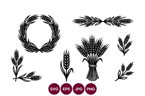 Why the Laurel Wreath and Wheat Bundle Vector Is a Smart Choice for Clean, Scalable Design